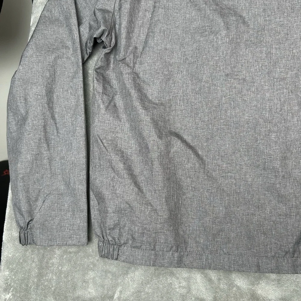 U.S. POLO ASSN. MENS FULL ZIP POLYESTER RAIN WATER RESISTANT GRAY JACKET Size‎ M
